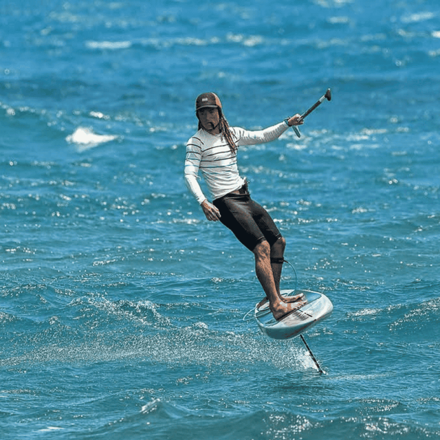 LYCRA MANCHE LONGUE LINES BLANC