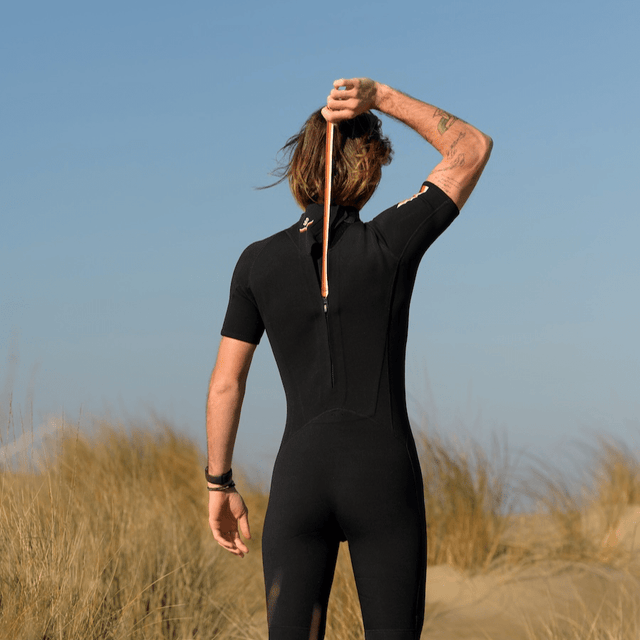 INTEGRALE BACK ZIP MANCHE COURTE - Saint Jacques Wetsuits