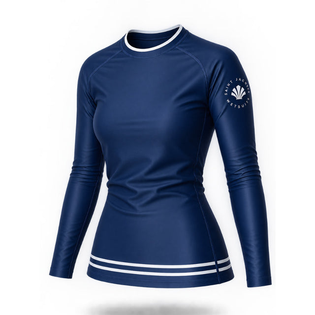 LYCRA FEMME MANCHES LONGUES MARINE
