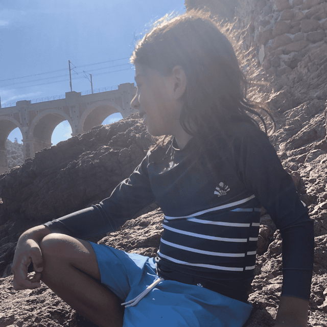 LYCRA ENFANT MANCHE LONGUE LINES