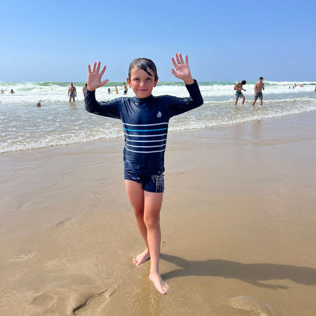LYCRA ENFANT MANCHE LONGUE LINES