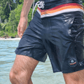 BOARDSHORT RETRO LINES - Saint Jacques Wetsuits