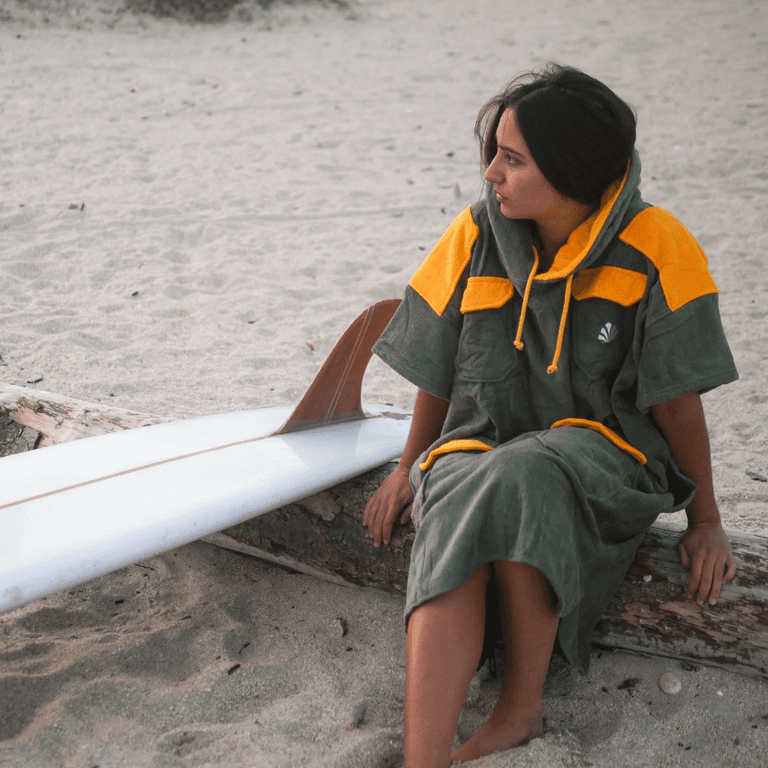 Poncho Surf homme femme enfant - Paddle Kitesurf Sailing - Saint