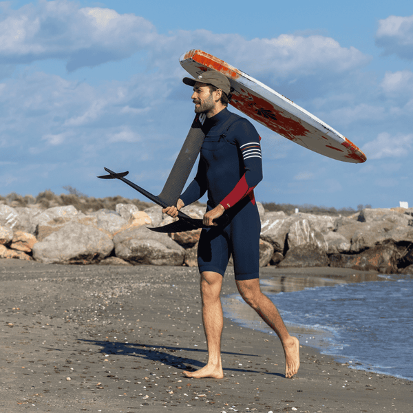 Homme Combinaison de Plongée en Neoprene Ultra Stretch 3mm de surf longue hive MY095 S